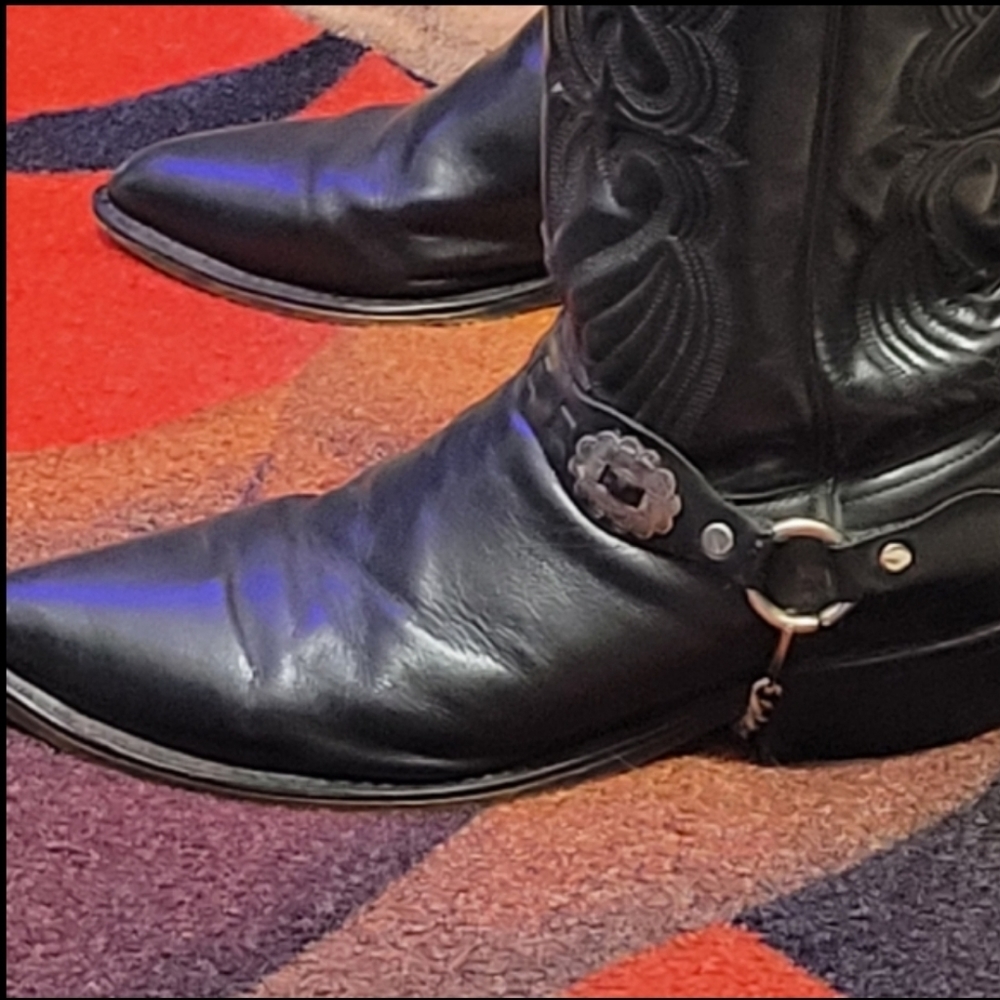 COPY - Vintage leather cowboy boots